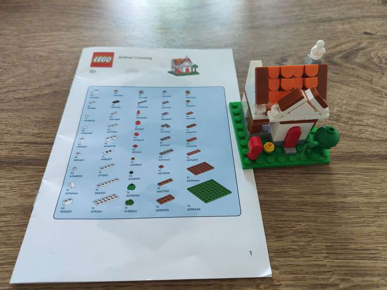 Lego Animal Crossing Maison de bibi offert, Vern-sur-seche (35)