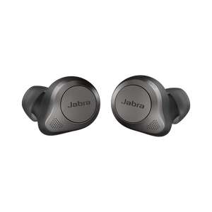Ecouteurs sans fil True Wireless Jabra Elite 85t Titanium Black+ chargeur sans fil (Reconditionné)