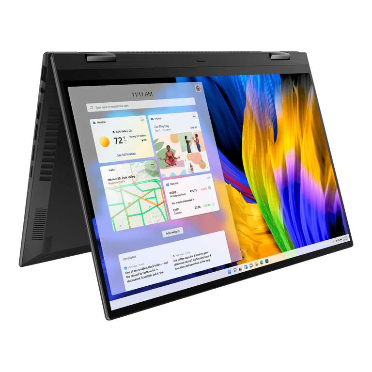 PC Portable 14" Asus Zenbook 14 Flip OLED - 2880x1800, 16:10, 90 Hz, OLED Tactile, R9-6900HX, 16 Go de RAM, 512 Go de SSD, Win.11, Azerty
