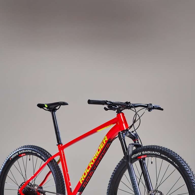 Vélo VTT Cross Country XC 120 - cadre aluminium rouge