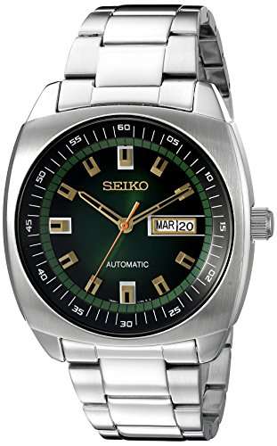 Montre automatique Homme Seiko SNKM97 Green Dial (Frais d'importation et de livraison inclus)