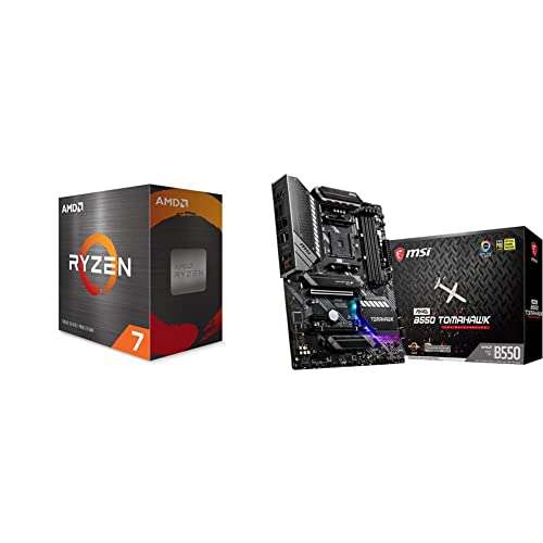 Kit évo AMD Ryzen 7 5800X (3.8 GHz) + MSI MPG B550 Gaming Plus +