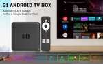 Android TV Box 11.0 Kinhank G1, avec Certification Google Netflix 4 Go + 32 Go