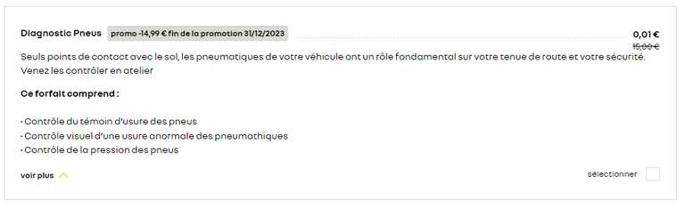 Sélection de diagnostic Auto chez Renault et Dacia à partir de 0.01€ (+2€ de Participation au Retraitement des Déchets) - renault.fr