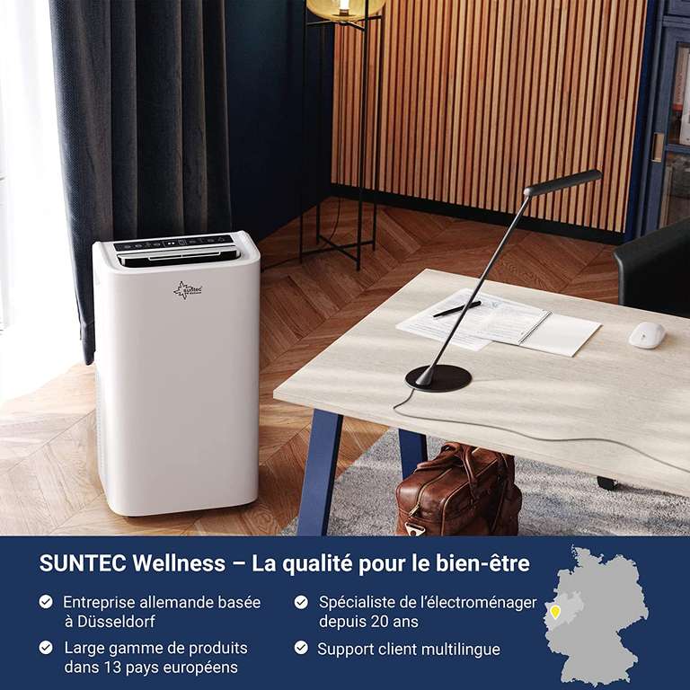 [Prime] Climatiseur mobile Suntec Freezemaxx - 16 000 BTU, Wifi