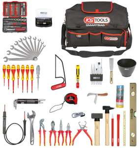 Pack Outillage Electricien KS Tools 117.0138 - 138 outils en Sac Smartbag
