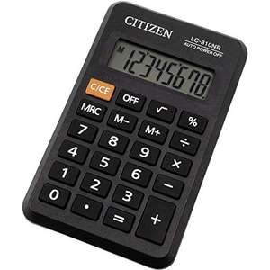 Calculatrice Citizen LC310NR - Noire