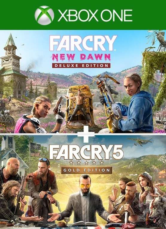Pack Far Cry 5 édition Gold + Far Cry New Dawn édition Deluxe sur Xbox One/Series X|S (Dématérialisé - Store Argentine)