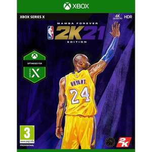 NBA 2K21 Edition Mamba Forever sur Xbox Series X