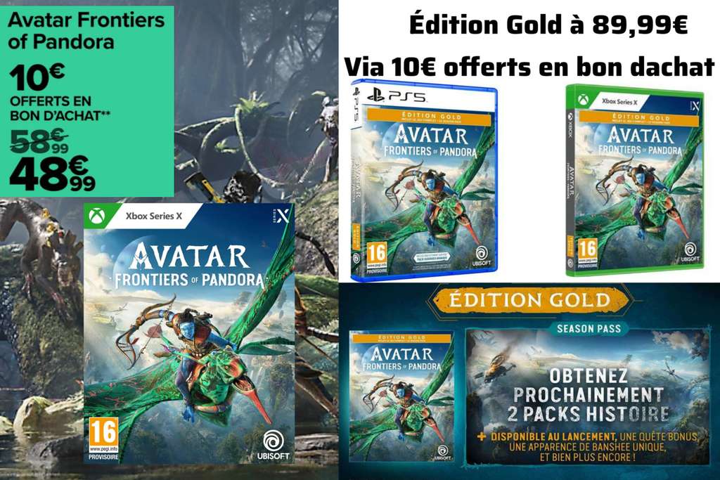 Acheter Avatar: Frontiers of Pandora Xbox Series X