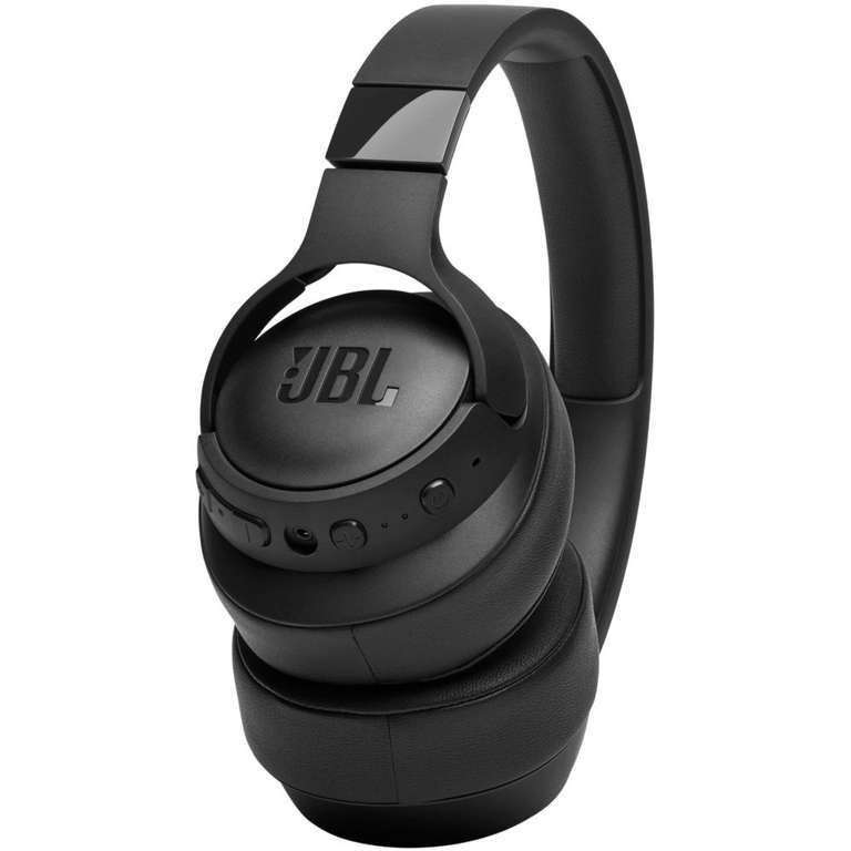 Casque audio sans fil à réduction de bruit JBL T760 NC Noir - 50h d'autonomie