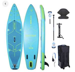 Stand up Paddle Gonflable Blue Wattsup Bream 2022, 10'6" + Accessoires + Siège Kayak