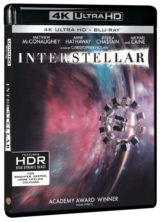 Interstellar [4K Ultra-HD + Blu-Ray] (Via Coupon)