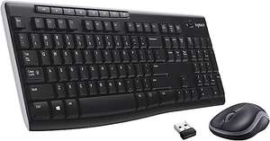 Pack clavier souris (sans fil) Logitech MK270 - Azerty