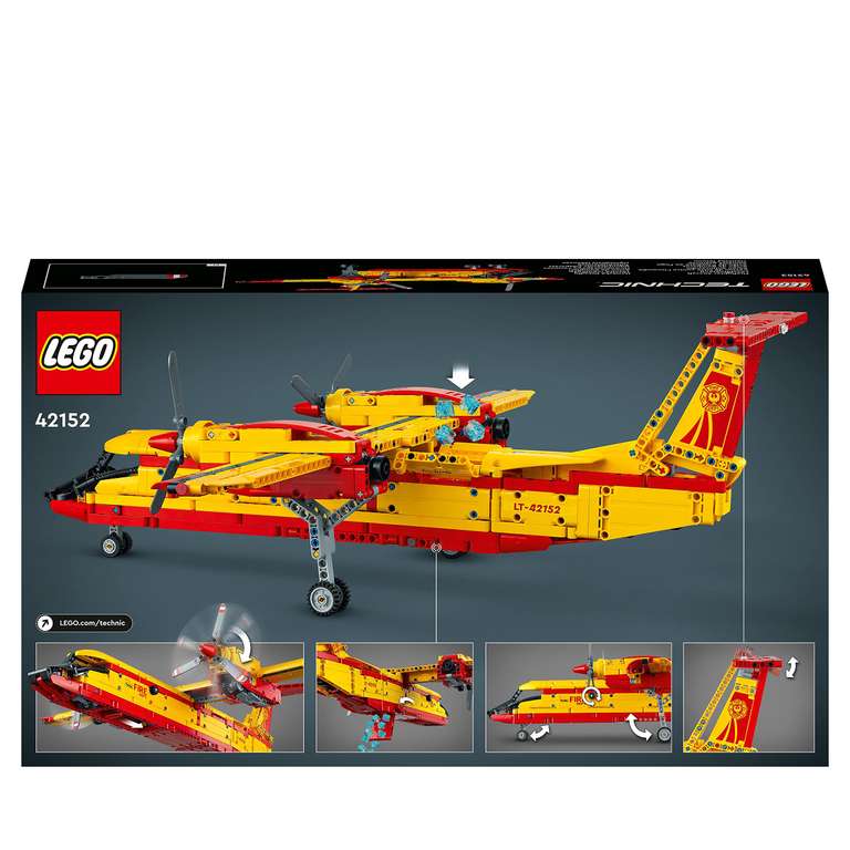 LEGO Technic 42152 - L’avion de lutte contre l’incendie