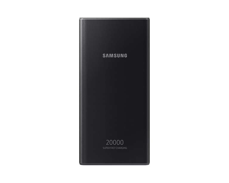 Batterie externe Samsung EB-P5300XJEGEU - 20 000 mah, charge ultra rapide, 25W, Noir (Via ODR de 20€)