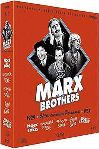 Coffret Blu-ray Marx Brothers - Cult' Edition Collector, 5 films (Vendeur Tiers)