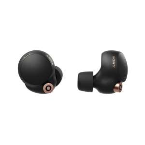 Écouteurs intra-auriculaires sans fil avec réduction du bruit active Sony WF-1000XM4 - noir