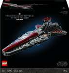 Lego Star Wars 75367 : Le croiseur d’assaut de classe Venator de la République (sélection de magasins)