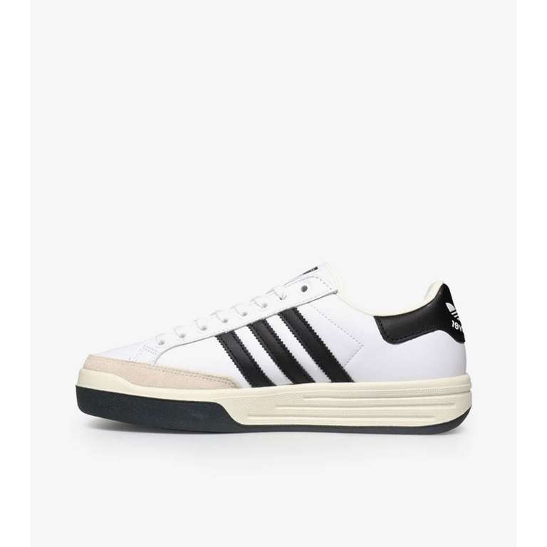 Chaussures adidas rod laver stripes white black