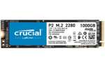 SSD interne M.2 NVMe Crucial P2 (CT1000P2SSD8) - 1 To (3D NAND)