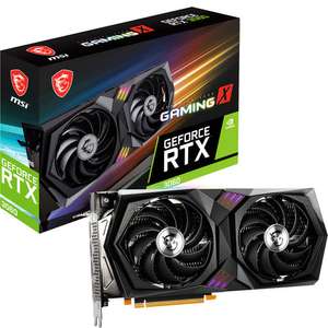 Carte graphique MSI GeForce RTX 3060 Gaming X - 12 Go