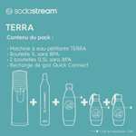 Machine SodaStream Terra + 3 bouteilles + 1 bouteille de gaz Offerte