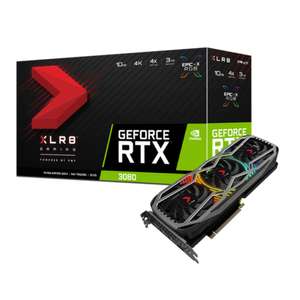 Carte graphique PNY Geforce RTX 3080 10GB XLR8 Gaming Revelepic-X RGB LHRDES (Reconditionné)