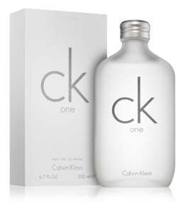 Eau de toilette mixte Calvin Klein CK One - 200 ml