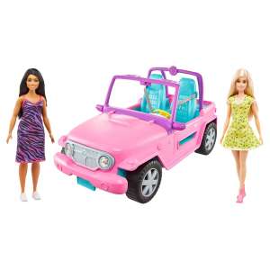 Véhicule Barbie 4X4 + 2 poupées Barbie