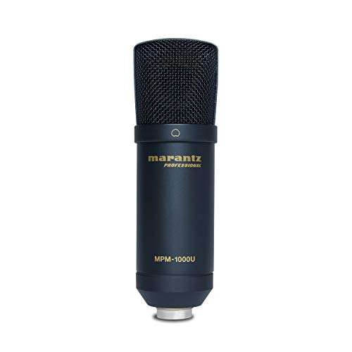 MARANTZ Professional MPM1000U Microphone USB à Condesateur pour Streaming,  Podcasting et Gaming –