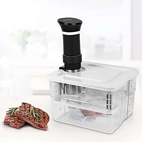 Conteneur Cuisson sous Vide Basse Température avec 1 Couvercle et 1 Grille,  12L (via coupon - Vendeur Tiers) –