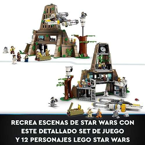75365 - LEGO® Star Wars - La Base Rebelle de Yavin 4 LEGO : King Jouet, Lego,  briques et blocs LEGO - Jeux de construction
