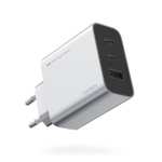 Chargeur iPhone 65W, CUKTECH Chargeur USB C PD 3 Ports avec GaN Tech Compatible Charge Rapide 2.0 (via coupon - Vendeur tiers)