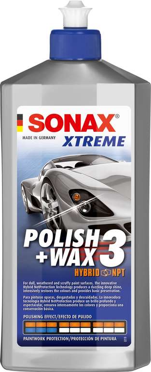Nettoyant Polish + Wax 3 Sonax Xtreme 500 ml