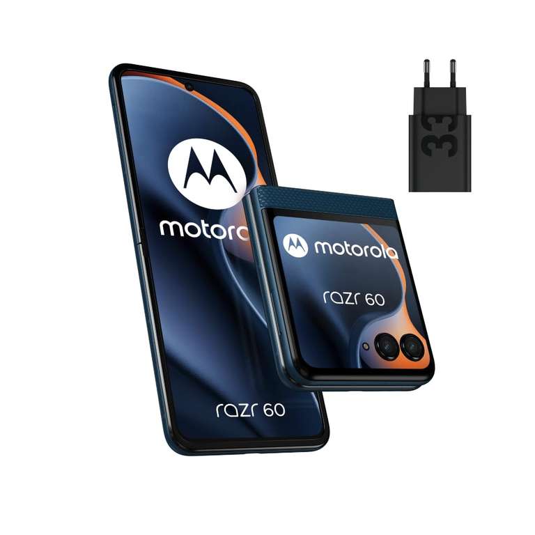 Motorola Razr 60 : Smartphone Pliable 8/256 Go - Écran Double 6.9" + 3.6", Caméra IA 50 MP, Batterie 4500 MAh - 12