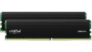 Mémoire RAM DDR4 Crucial Pro 32Go Kit (2x16Go) 3200MHz