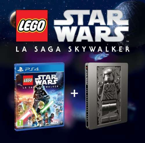 [Précommande] LEGO Star Wars : La Saga Skywalker avec steelbook Han Solo carbonite sur PS4