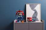 Jeu de construction Lego 10302 Icons Optimus Prime (via 35€ sur la carte de fidélité)