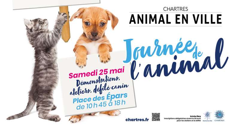 Ateliers d’éducation canine, Démonstrations animées par le SDIS 28, la gendarmerie... & Défilé gratuits (sur inscription) - Chartres (28)