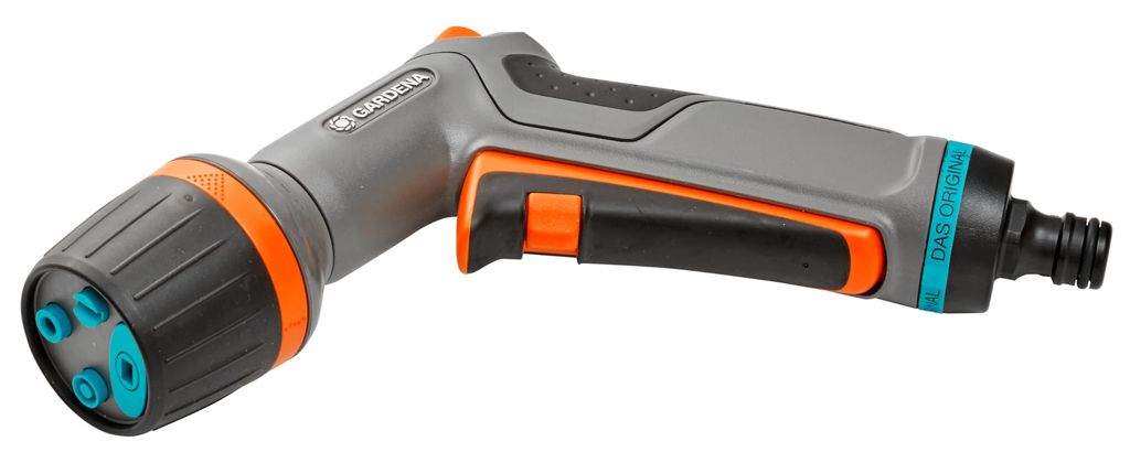 Pistolet d'arrosage et de nettoyage Gardena, puissant et économe en eau, protection antigel