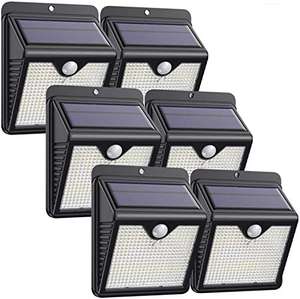Pack de 6 lampes solaires Iposible avec détecteur de mouvement (vendeur tiers)