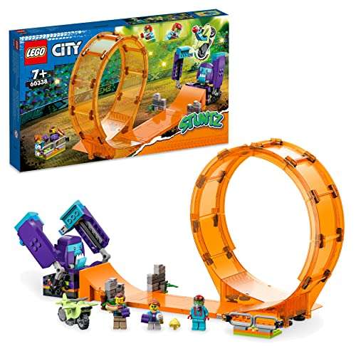 Jouet Lego City Stuntz Le Looping du Chimpanzé Cogneur 60338