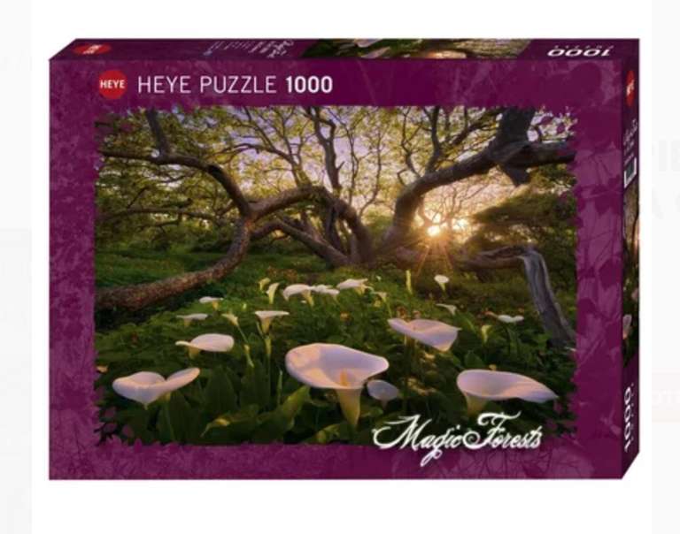 Puzzle Magic Forest Calla Clearing Heye - 1000 pièces