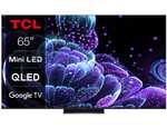 TV 65" TCL 65C835 - 4K Mini LED, QLED, 144Hz, Google TV