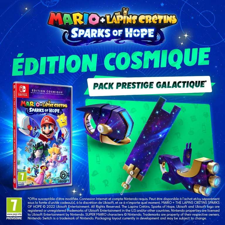 Mario et Lapins Cretins Sparks of Hope (SWITCH)