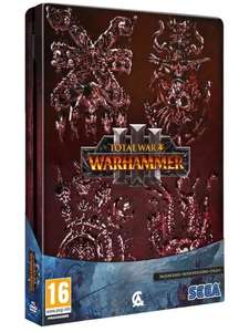 Jeu PC Total War: Warhammer III Metal Case Limited Edition sur PC - Inclus DLC + Poster + Stickers