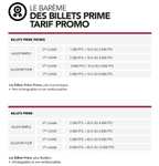[Grand Voyageur SNCF] Billet Prime à Moitié Prix - Aller simple 1500 points + 10€