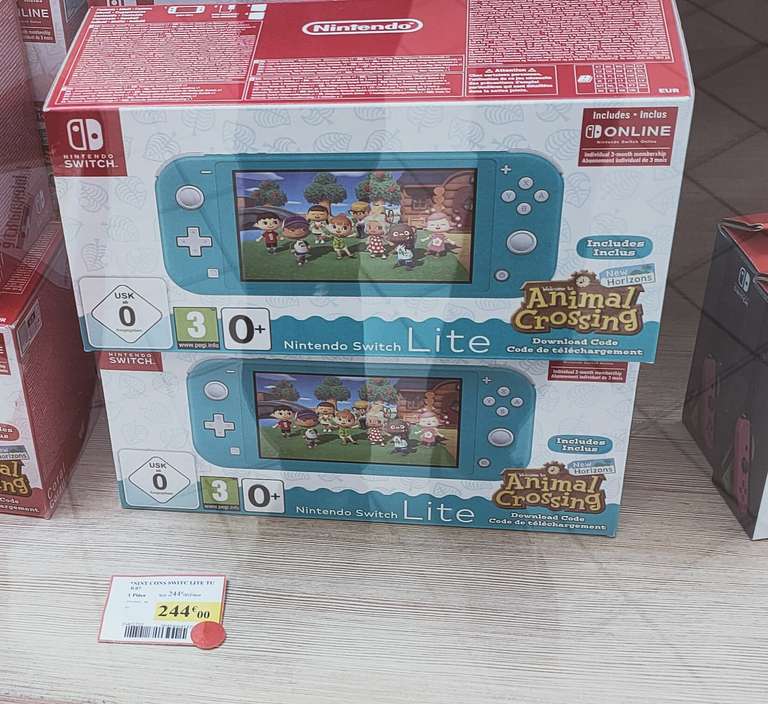 Console Nintendo Switch Lite + Animal Crossing New Horizons + 3 mois Nintendo Switch Online - Montauban (35)
