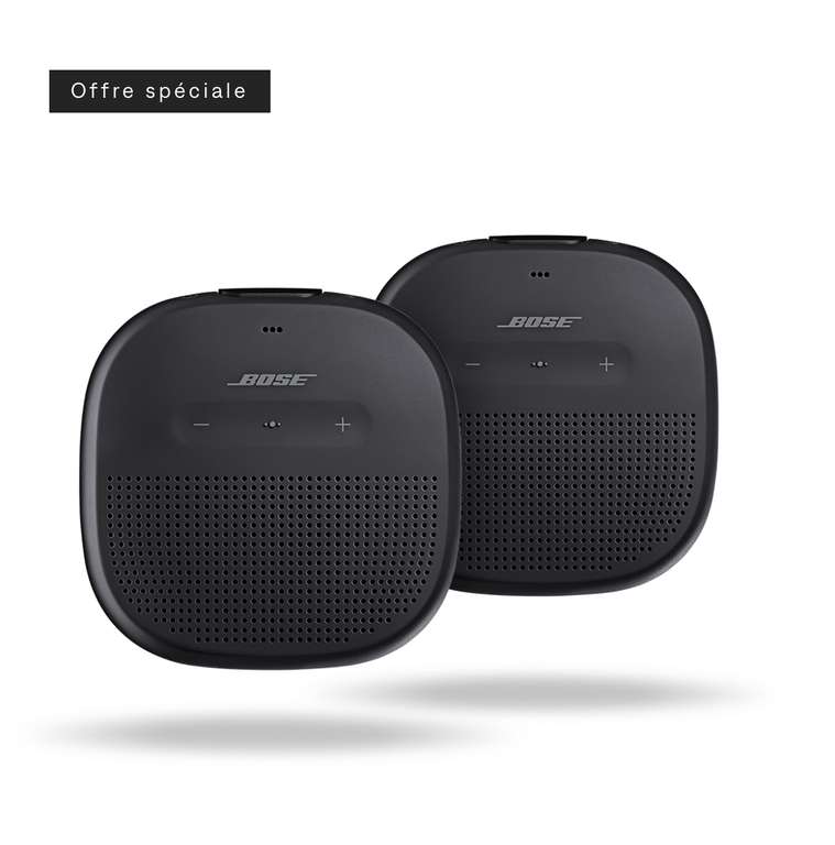 2 Enceintes Bluetooth Bose SoundLink Micro (Lot de 2) ! –